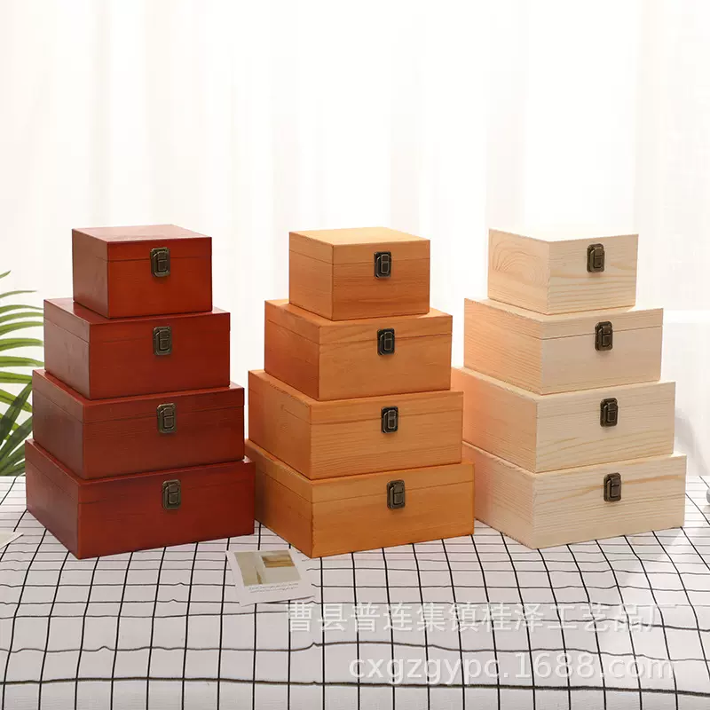 GIVE结婚ins伴手礼盒空盒女伴娘走心盒子伴郎实用制木盒随手礼