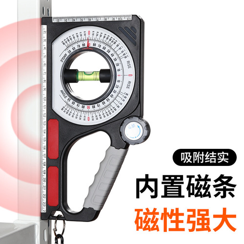 Source factory wholesale engineering slope ruler slope slope measuring ruler magnetic slope measuring instrument slope meter measurement