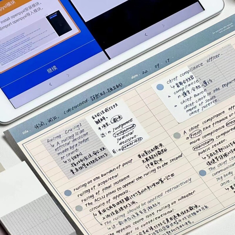 美式拍纸本B5加厚高颜值笔记本本子可撕便签本|undefined