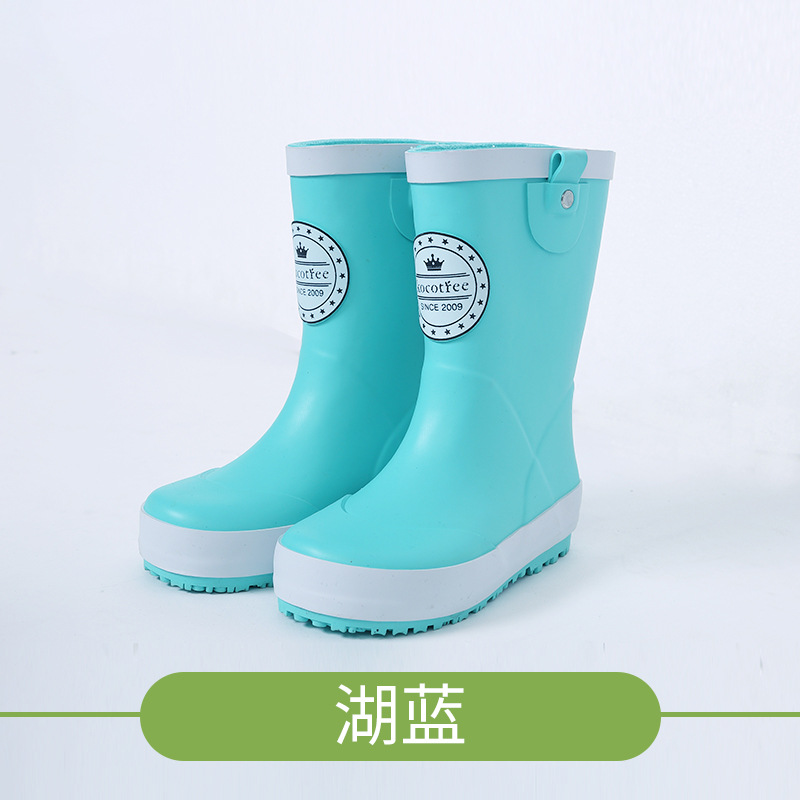Kk Árbol Botas de lluvia para niños lindas Botas de lluvia para niños antideslizantes para estudiantes zapatos de agua especiales para niñas Princesa bebé Four Seasons Universal