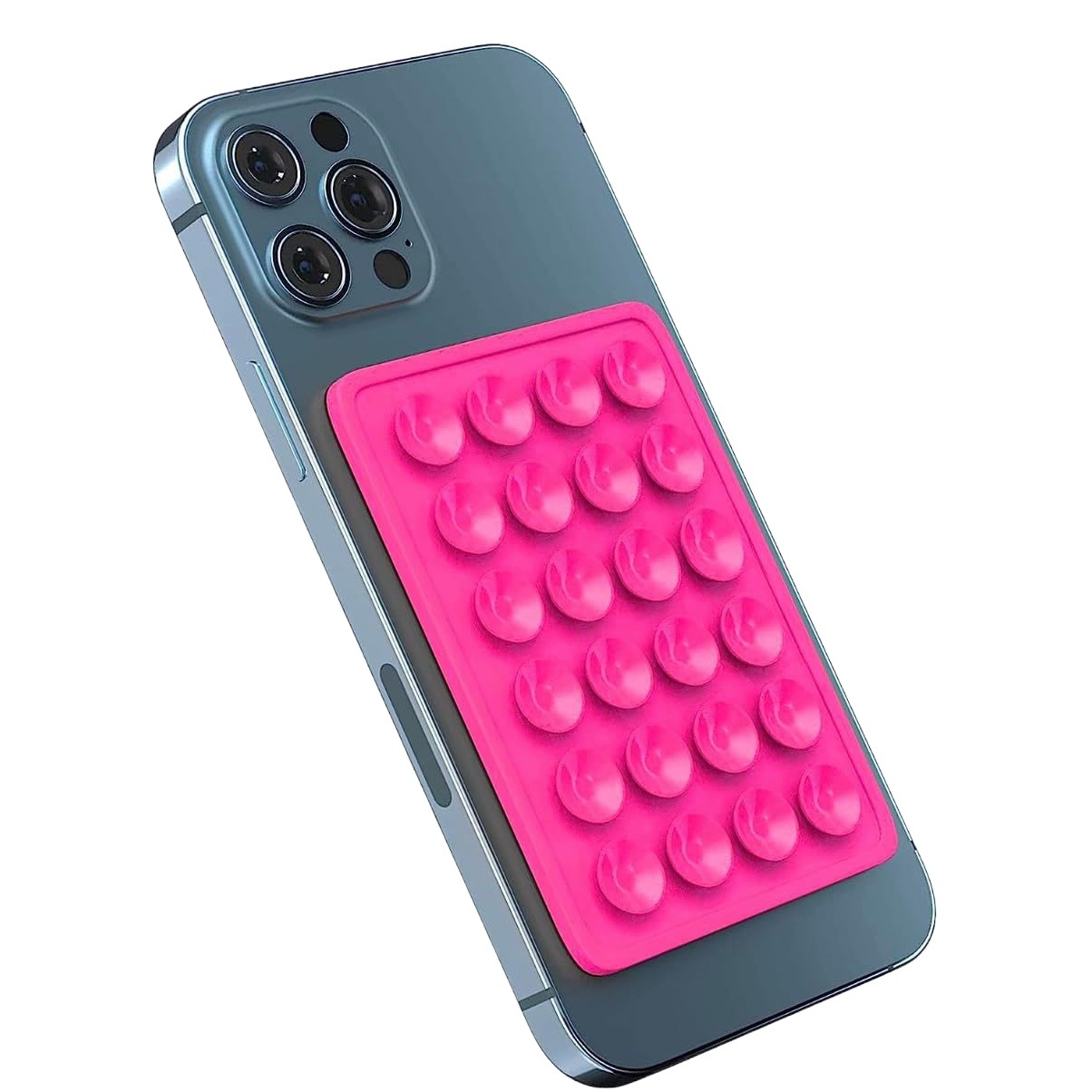 Silicone Suction Cup Mobile Phone Case Holder Non-Slip Sticky Mobile Phone Grip Strong Grip Holder for Selfie and Video