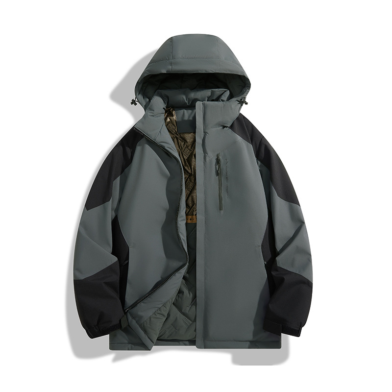 Chaqueta Acolchada de Exterior para Hombre de Poliéster, Térmica para Invierno image 10