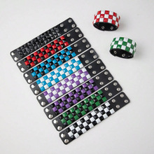 G 76891 Punk leather square nail bracelet �����Ƥ��������