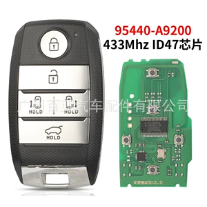 Kia 5 düyməli Jiahua smart pult açarı 433 tezlik ID47 çip 95440-A9200