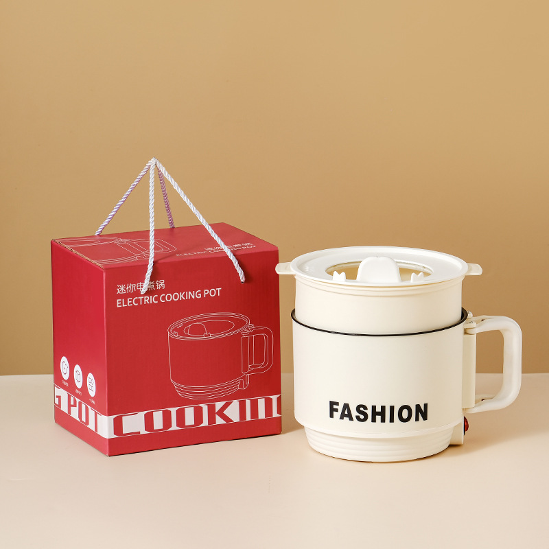 Складная белая антипригарная электрическая плита пароварка подарочная коробка