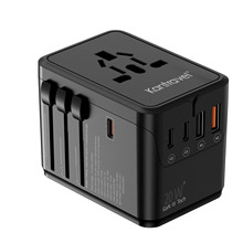 转换插座多国适配器PD20W万能旅行TYPE-C插头氮化镓快充双USB插座