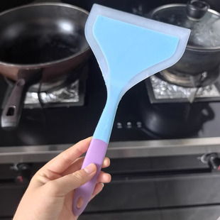家用硅胶锅铲耐高温半透明玉子烧专用煎饼煎蛋铲烙饼炒菜铲子厨具
