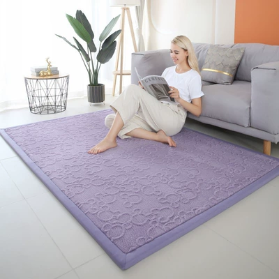 Avtomobil döşəmə paspasları — Big Kang Floor Mat - mickey-purple-50150cm-22cm-thickening