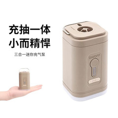 新しい屋外キャンプエアポンプ、便利でコンパクト、ハイパワーエアポンプ、キャンプ照明、多機能エアポンプバレル