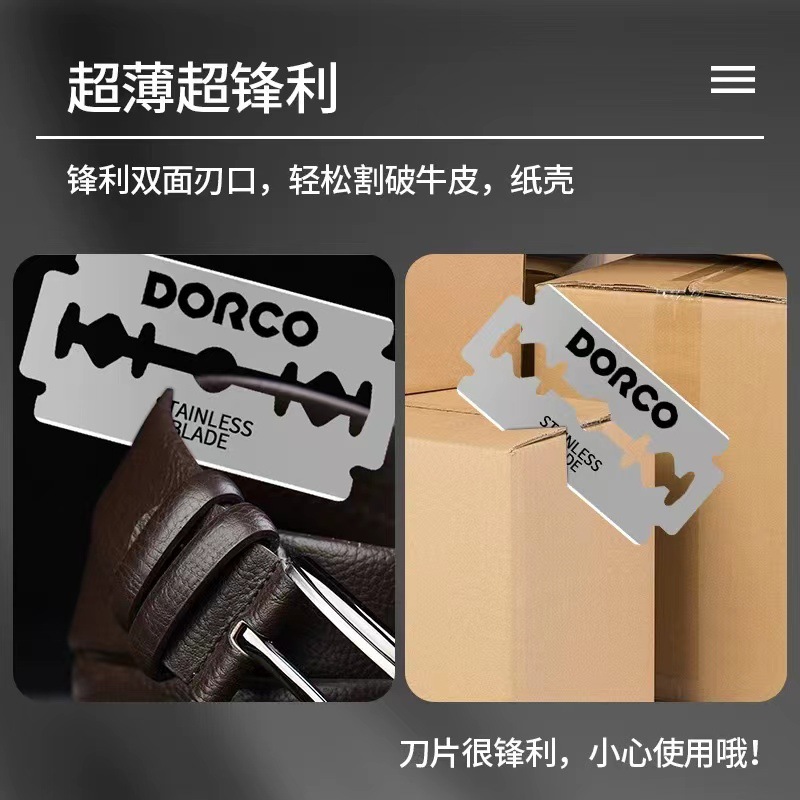 Cuchilla de afeitar manual de estilo antiguo cuchilla de afeitar de doble cara cuchilla de afeitar hombre cuchilla de afeitar cosmética cuchilla de cejas