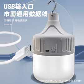 led应急灯泡led地摊夜市摆摊灯户外露营充电无线照明USB 节能灯