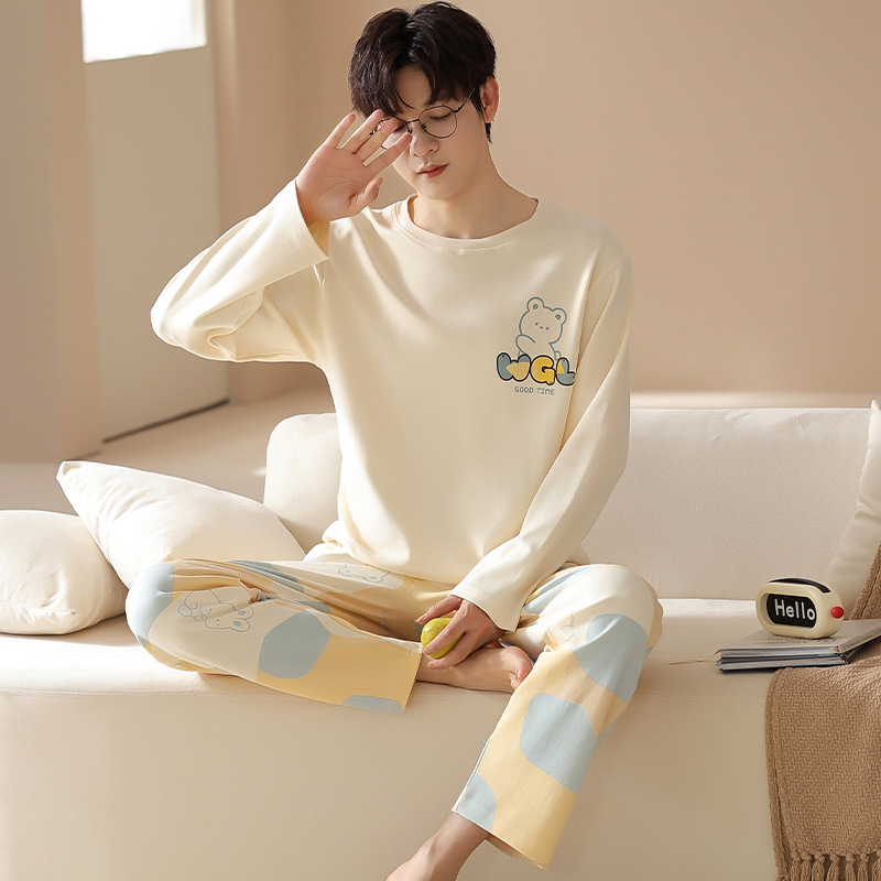 Cartoon comfortable cotton breathable pijama