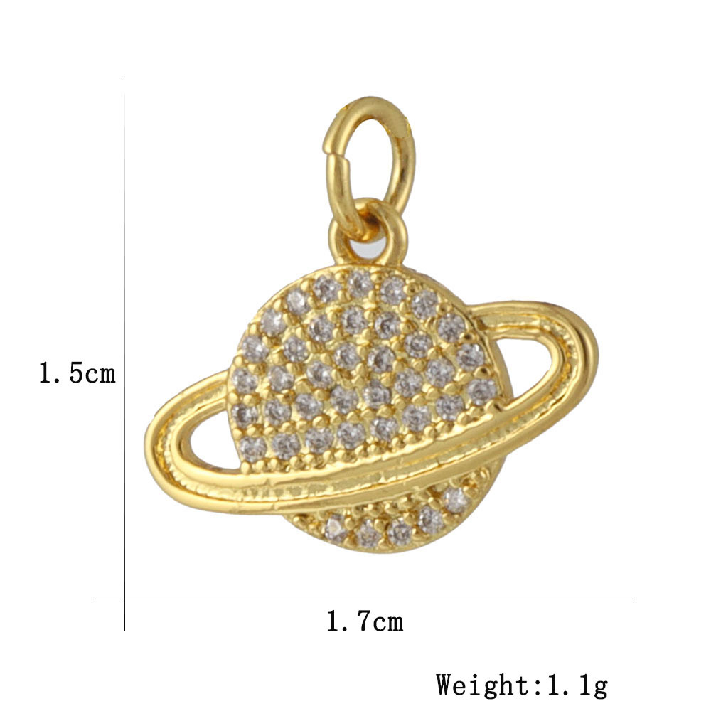 2g Weight Pendant Jewelry Making Type 14*16MM Jewelry Making Size Zircon Inlay Material DIY Jewelry Accessories Classification 1 Piece Quantity Copper Material Halloween Festival Dinosaur, Heart Shape, Bat Pattern Plating, Inlay Design IG Style Style 1 Piece 14*16MM Copper Zircon Dinosaur Heart Shape Bat Pendant 24