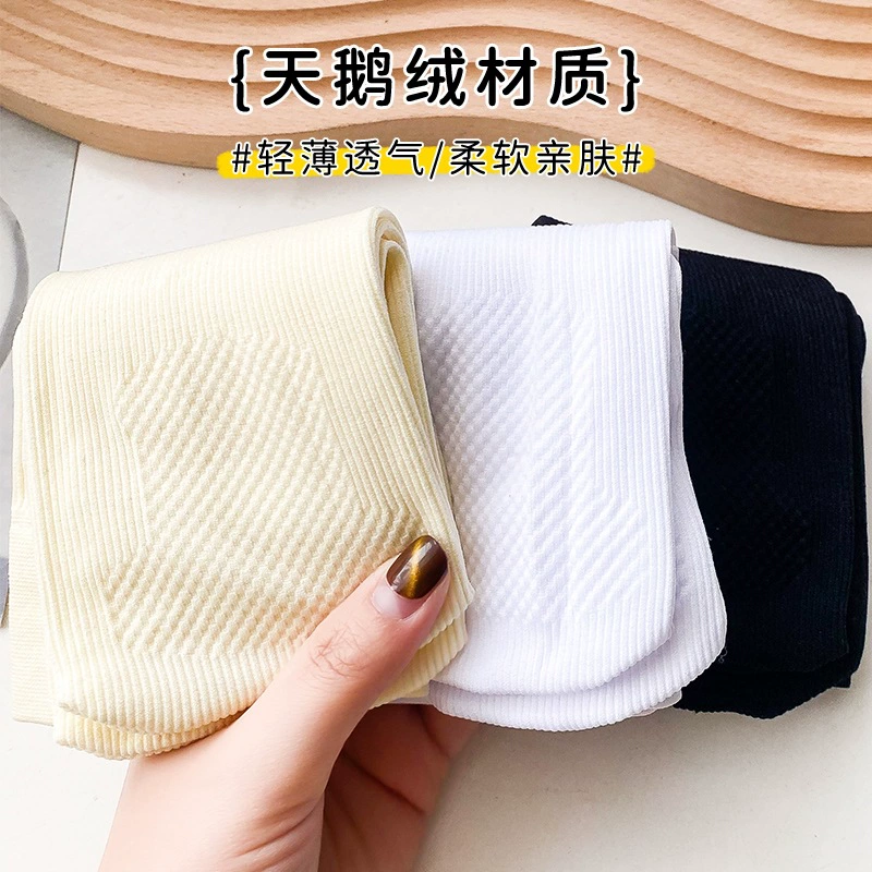 Summer thin socks, Japanese white high boots