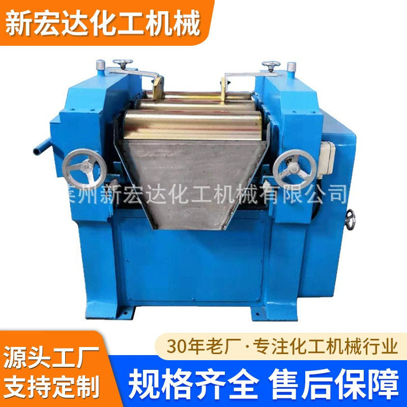 Трехвалковый измельчитель Source factory 405 для электронных паст, красок, покрытий, цветных паст, силиконового клея, трехвалковая машина для производства красок