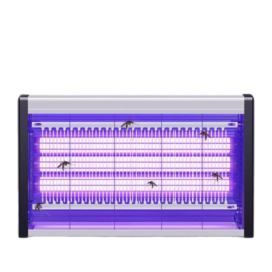 Tres tubos de lámparas repelentes de mosquitos, moscas, moscas colgantes de paredes, restaurantes, tiendas de restaurantes, artefactos repelentes de mosquitos domésticos interiores, mosquitos eléctricos al por mayor