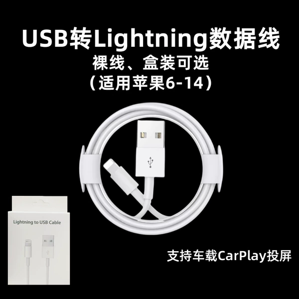 Apple 6-14 GM: Lightning for USB data cable