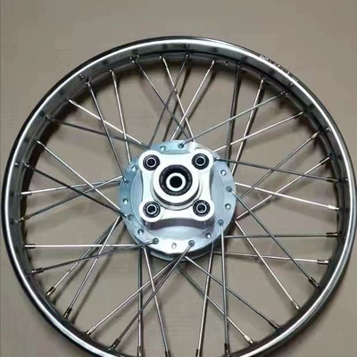Motorcycle wheel hub Hub 36-Hole Steel Wire Retro - widen-front-mesh-wheel-1618