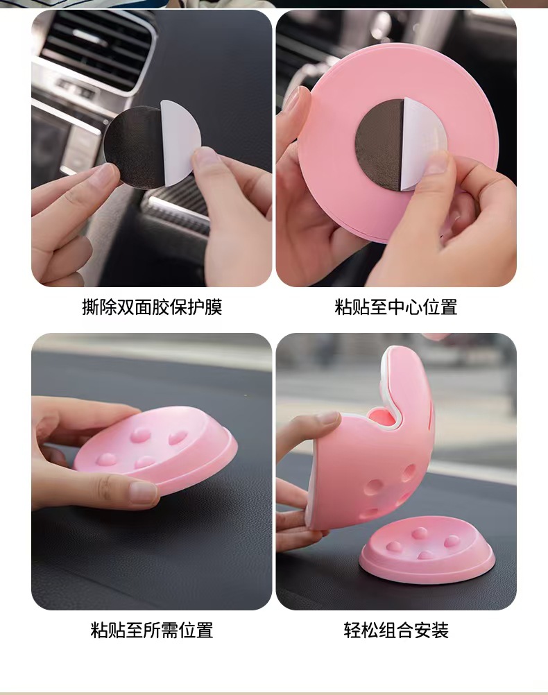 Labubu First Generation, Second Generation, Third Generation Adapted Safety Seat Aromatherapy Air Conditioner Air Outlet Cute Car Ornaments Pendant