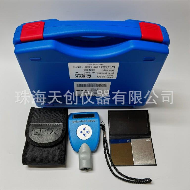 德国毕克byko-test8500膜厚仪磁性非磁性两用探头油漆涂层测厚仪