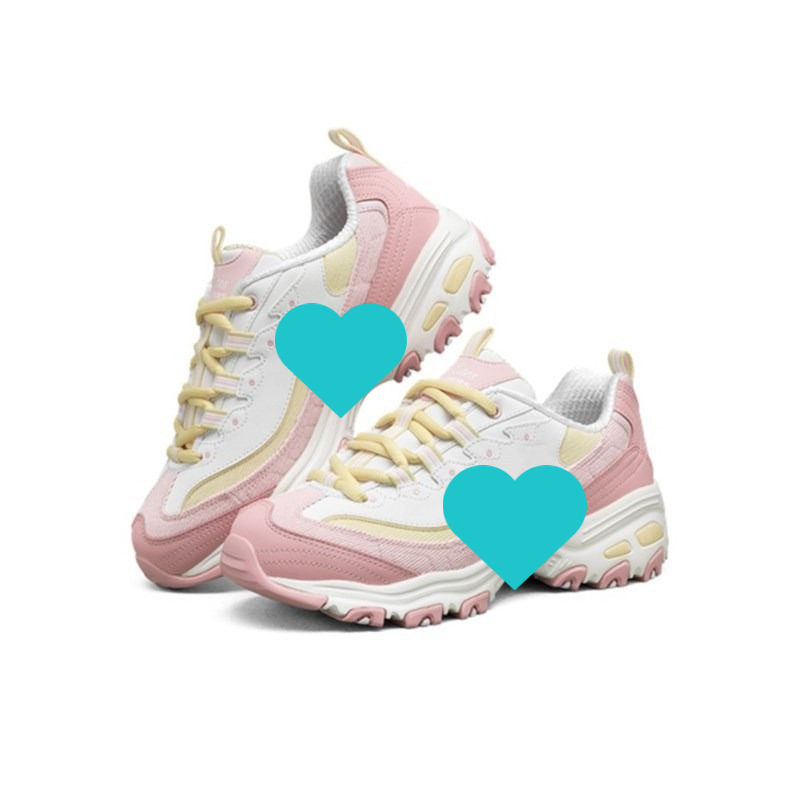 2024 斯 思凯奇 熊猫鞋经典休闲百搭男女增高运动老爹鞋黑白