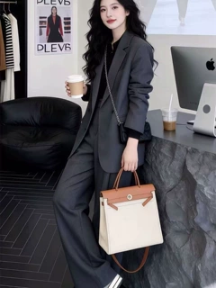 职业春秋季西装套装女西服2026感新款正装气质通勤休闲高级两件套