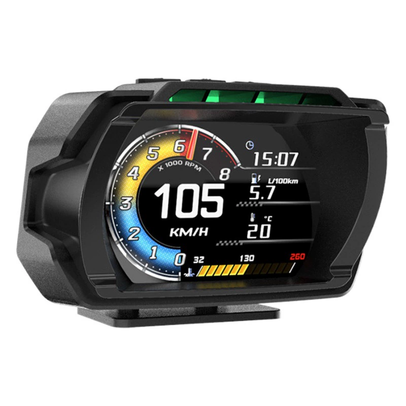 Self-Anping дисплей HUD проекционный дисплей OBD ЖК-метр Температура воды гоночный автомобиль модификация общий пробег Спидометр A580
