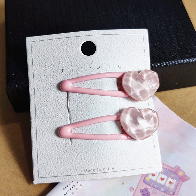 Pink Peach Hairpin