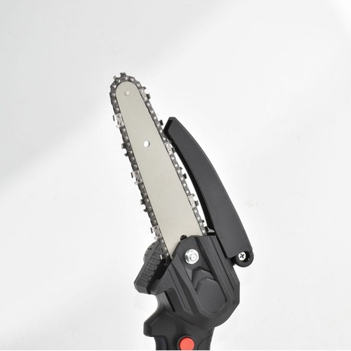 Outdoor small chainsaw, hand-held cross-border high-power rechargeable lithium-electric chain saw, household portable logging hand saw