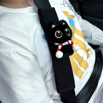 Interior Decoration, Anti-Neck Strangulation for Women — Seat belt shoulder pad