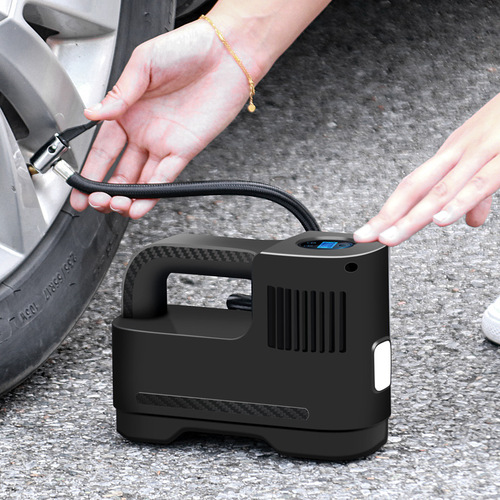 Car air pump portable air pump high power digital display tire air pump intelligent wireless electric air pump