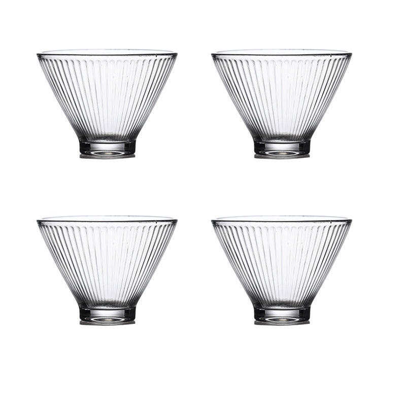 Taza de té de vidrio de estilo japonés taza de té pequeña taza de cristal transparente taza de té de Kung Fu taza de té del hogar taza de té pequeña