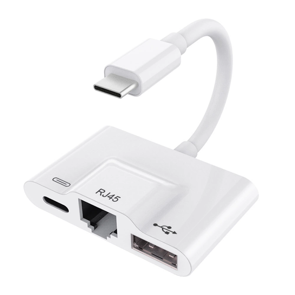 Подходит для Type-C до RJ45 100M. карта, переходник сетевой кабель с USB интерфейсом
