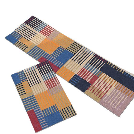Retro kitchen floor mat absorbent dirt-resistant diatom mud floor mat household restaurant non-slip mat quick-drying foot mat a generation of hair