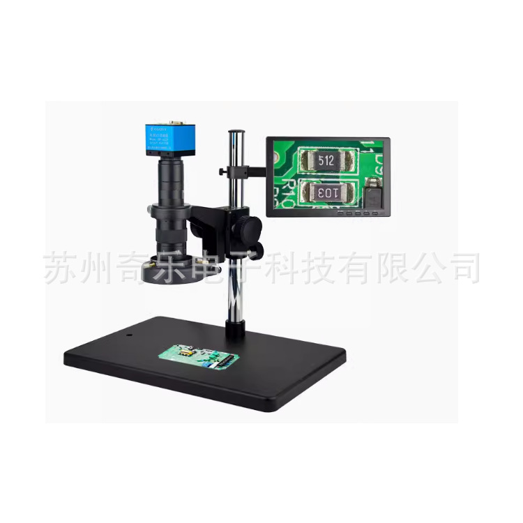 高清CCD电子视频显微镜工业可接电脑拍照储存USB显微镜