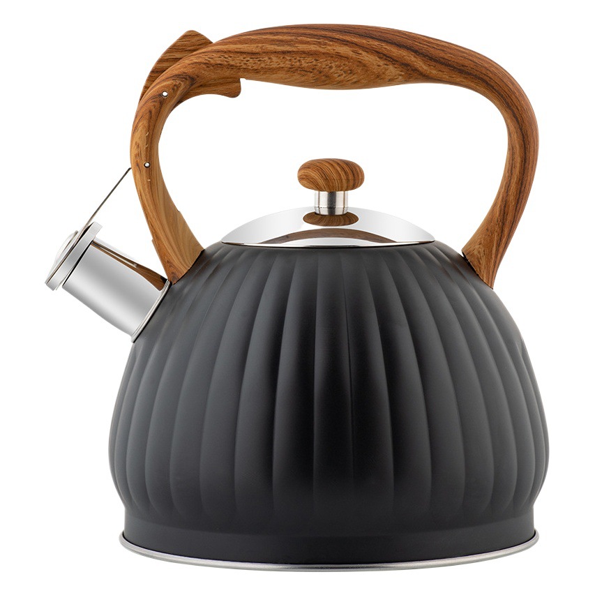 Amazon 2021 nuevo patrón de calabaza hervidor de silbato 3.5L transfronterizo de distribución de utensilios de cocina hervidor de sonido de gran capacidad