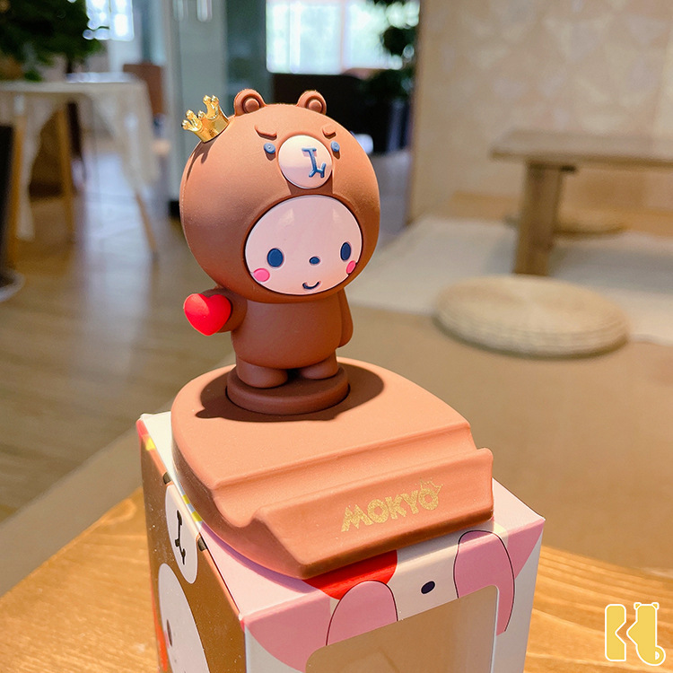 다크 브라운 심장보다 곰