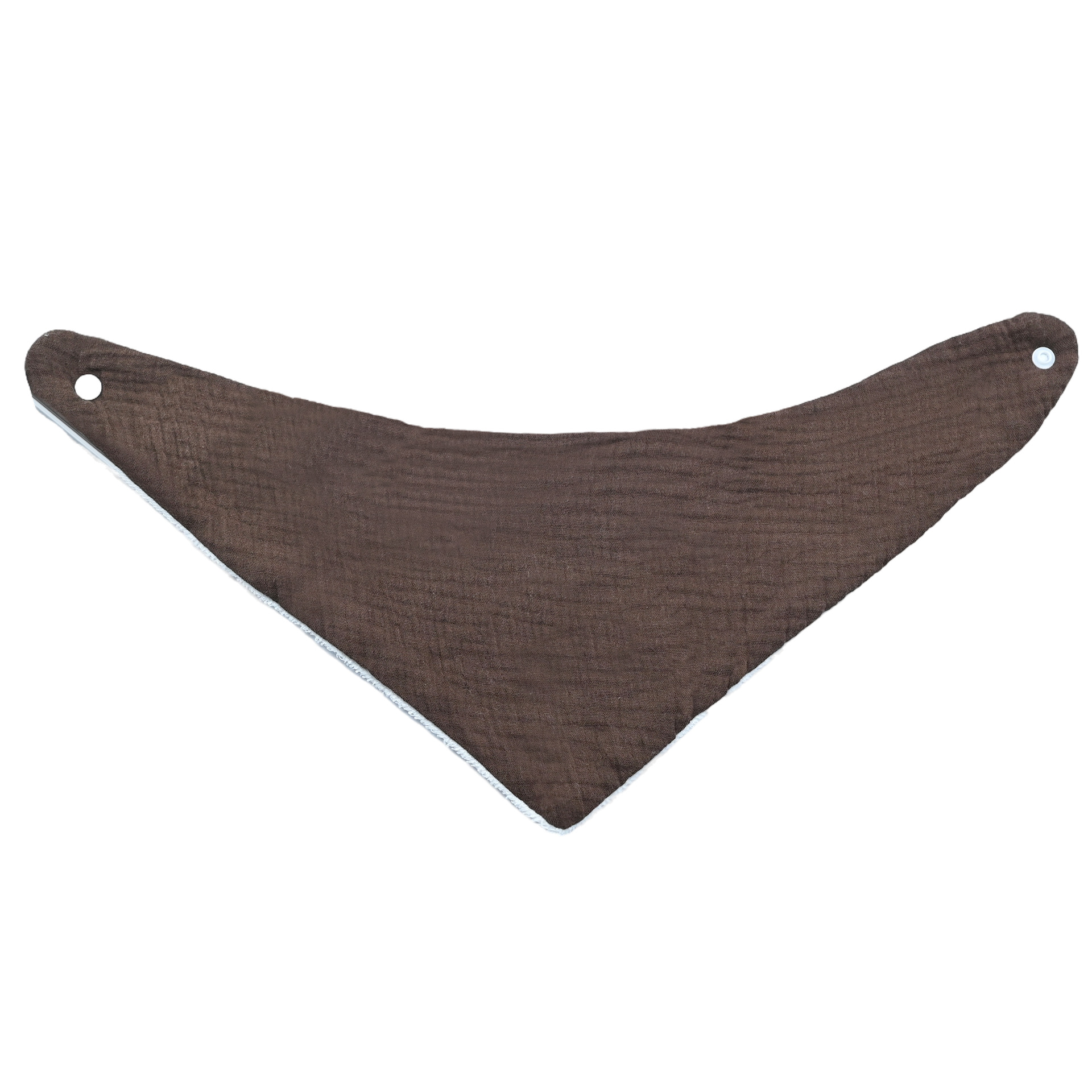 Un tipo de toalla de saliva para bebés babero de gasa de algodón puro toalla triangular anti-vómitos para recién nacidos tela babero para bebés