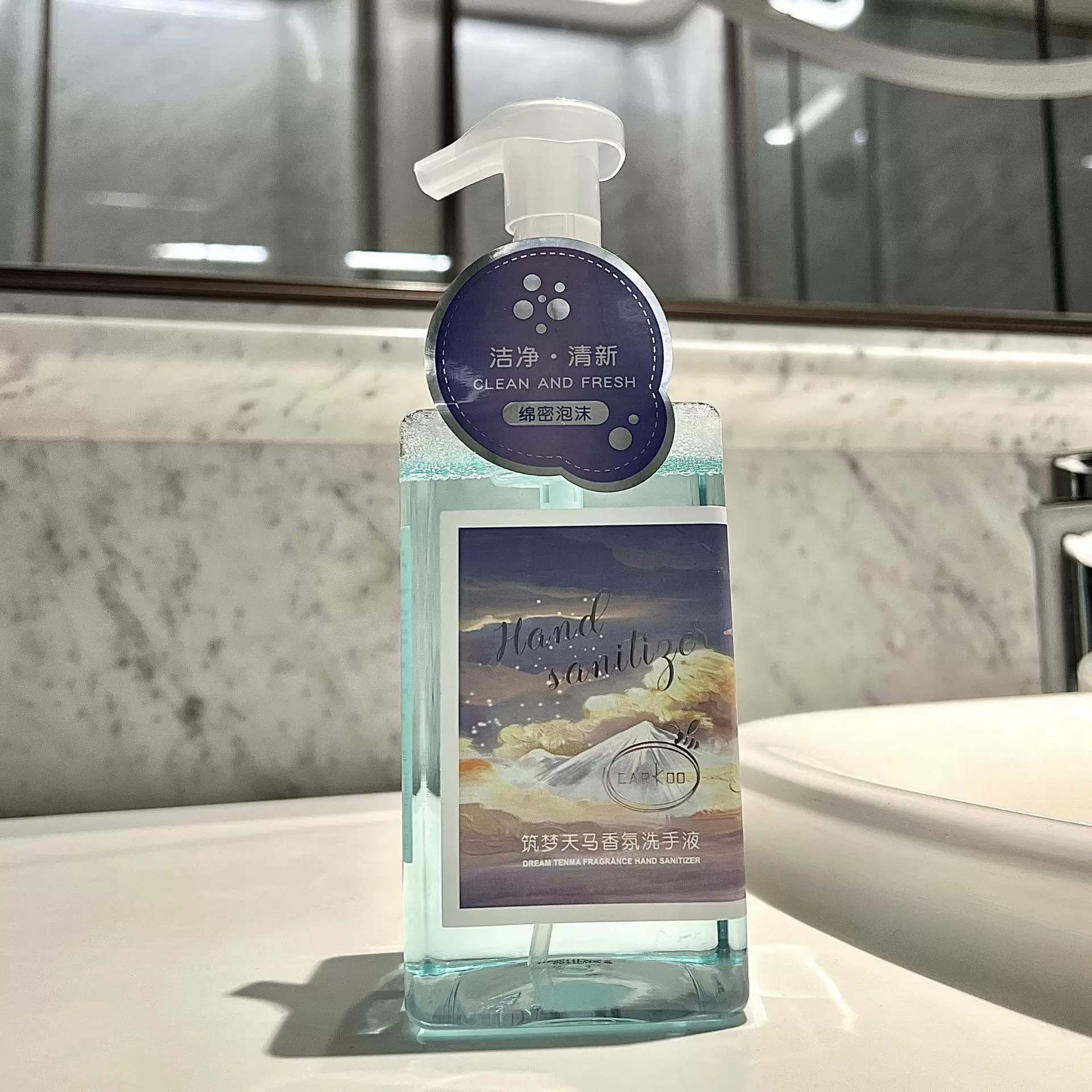卡寇泡沫型洗手液按压瓶持久留香保湿滋润家用酒店不伤手大容量