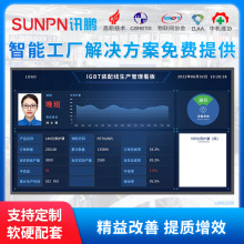 数字化工厂生产管理系统解决方案车间可视化智能看板软件