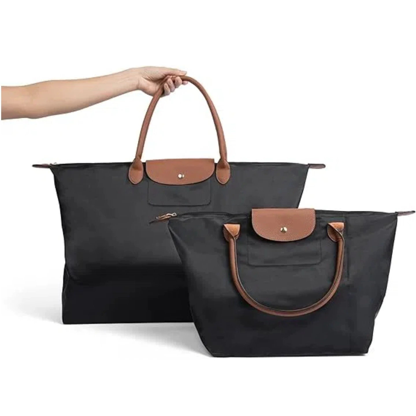 Французская сумка для пельменей Longxiang, большая вместительная сумка для мамы, можно перекрестить, водонепроницаемая, легкая, маленькая сумка-тоут, готовая к отправке на складе