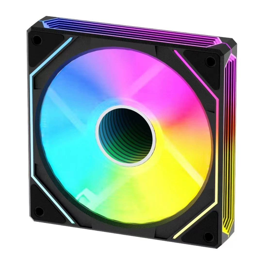 Prism 6PRO корпусной вентилятор PWM управление температурой ARGB вентилятор 12см тихий 5V3 игла настольное охлаждение