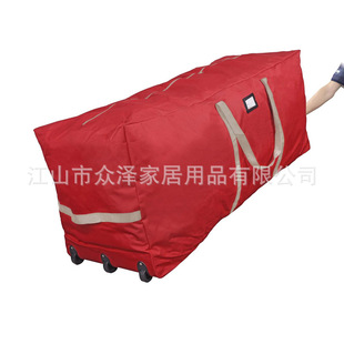 Wholesale Christmas tree storage bag with 3 tugboats waterproof 600D Oxford cloth storage storage bag Christmas tree bag