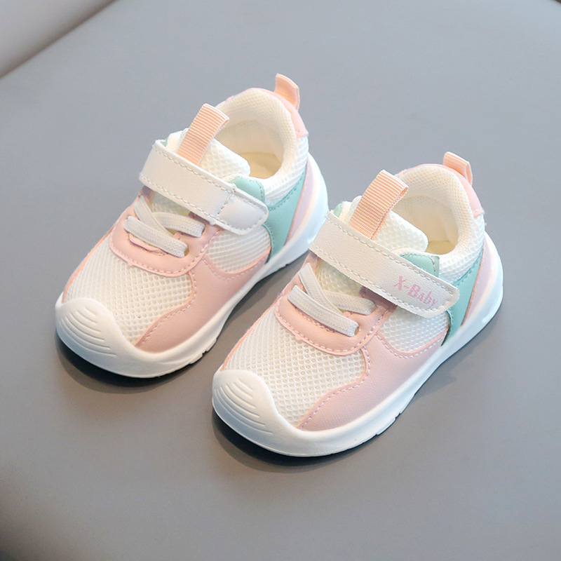 Otoño 2024 nuevos niños zapatilla de deporte de los niños zapatos casuales inferiores suaves niño malla niñas zapatos funcionales