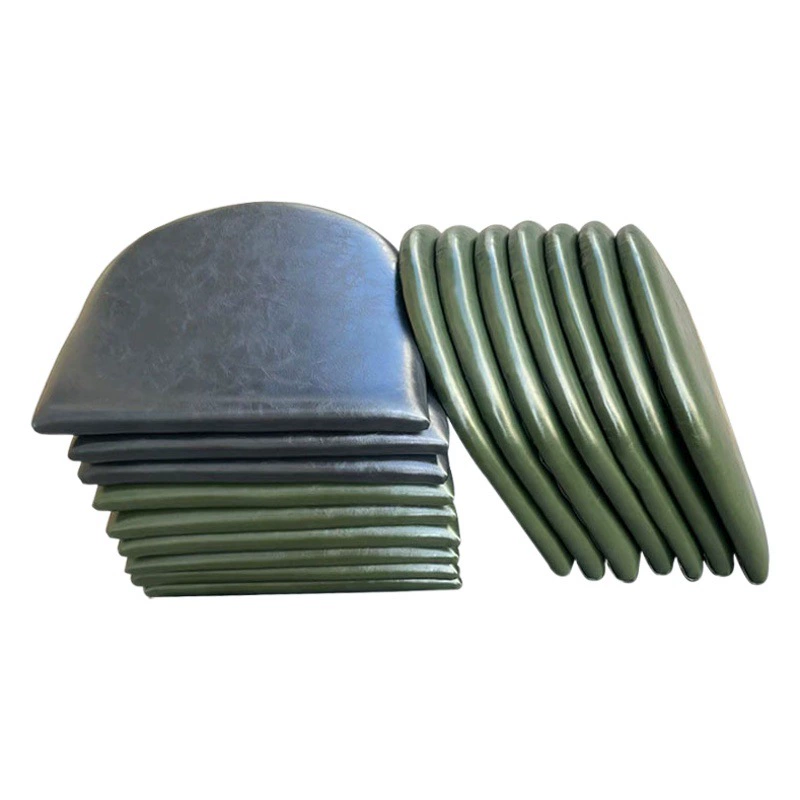 Кожаная подушка сиденья Подушка сиденья сиденья эркер сиденья с высокой плотностью губки с угловой обшивкой кафе L-образная подушка сиденья