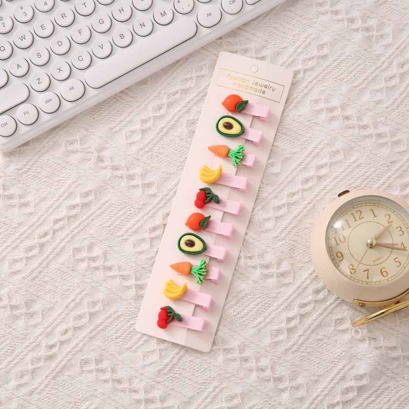 Las pinzas para el cabello de los niños no lastiman el pelo del bebé flequillos pequeños accesorios para el cabello del bebé Princesa Tarjeta de pelo femenino lindo tocado