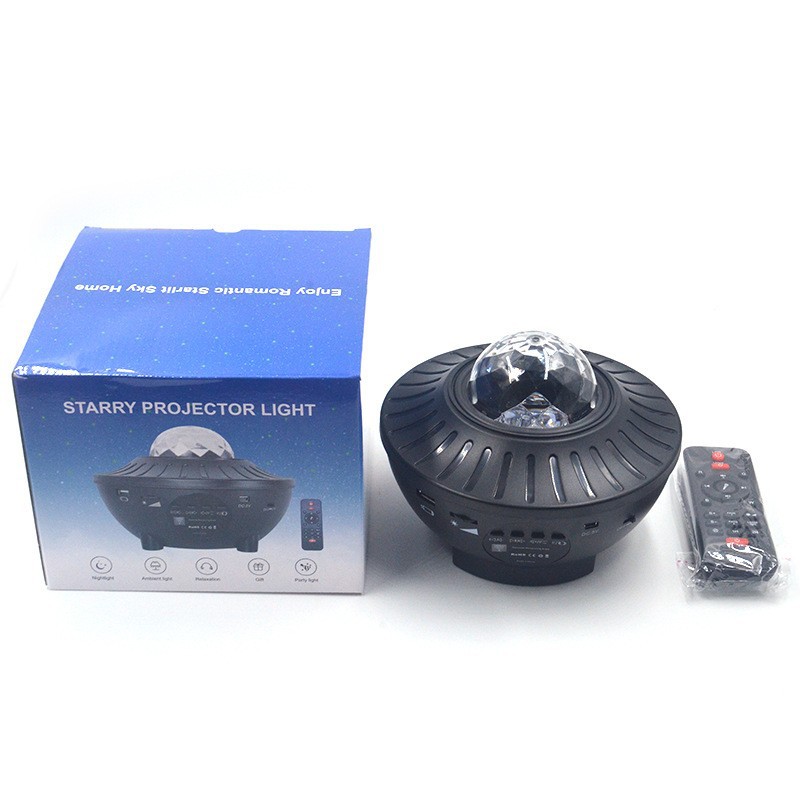 Lámpara de cielo estrellado de astronauta transfronterizo, lámpara de proyección de la luna, lámpara de audio Bluetooth, lámpara de noche de dinosaurio, lámpara de ambiente, luz nocturna