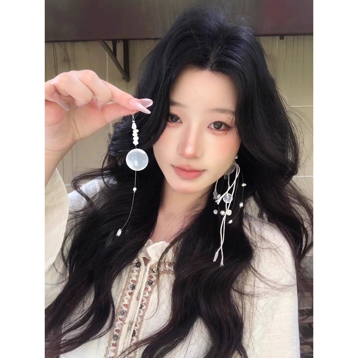 Элитные длинные серьги-крючки с кисточками для женщин, стильные летние серьги для путешествий и отдыха на море, нишевые серьги