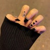 Nail stickers for nails, removable fake nails for manicure, french style, internet celebrity, ready-made product
