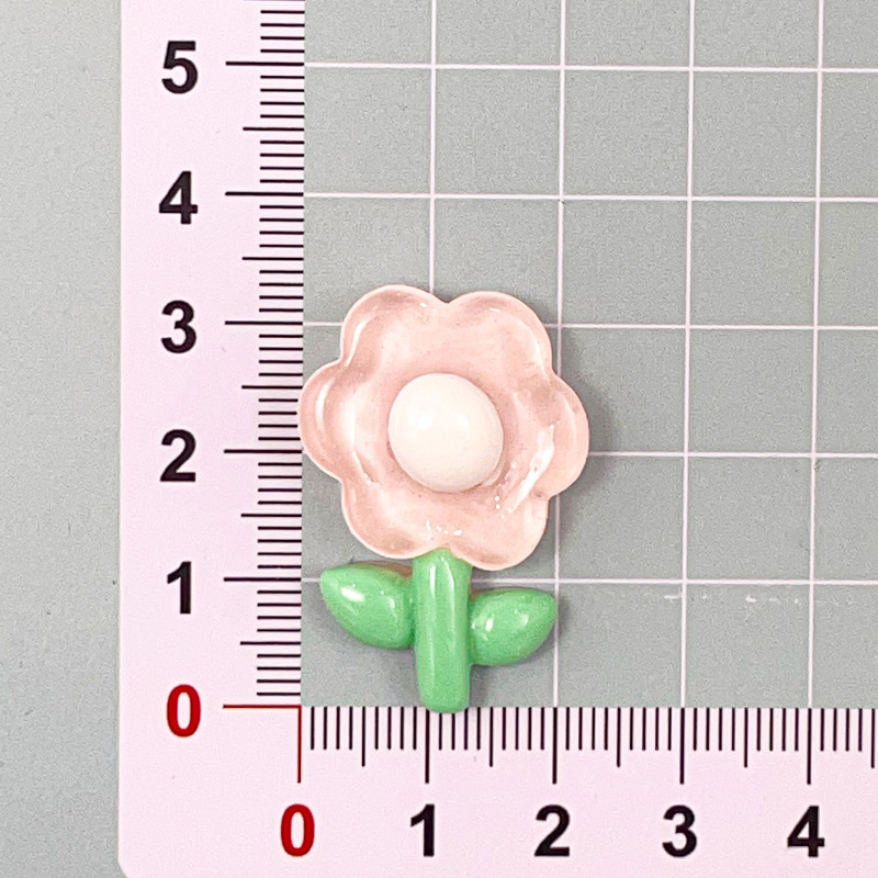 Flor transparente fresca accesorios de resina teléfono móvil shell cargador cubierta protectora accesorios taza agua pegatinas diy accesorios para el cabello material